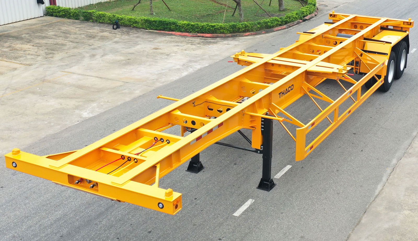 SMRM Xương 2 trục 08 khóa 40 feet